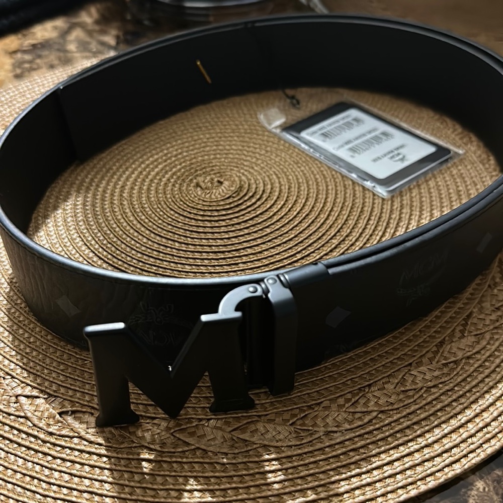 Mcm men’s belt